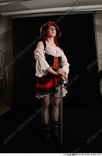 DARINA PIRATE STANDING POSE WITH SWORD